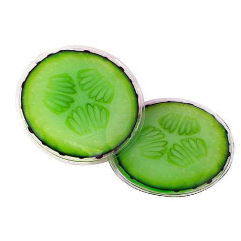 Vega Cucumber Gel Eye Mask (EM-01), 2 Pieces Pack : Amazon.in: Fashion