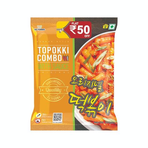 Yonsei University Dairy Topokki Combo With Sauce Original Topokki ...