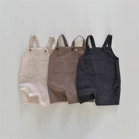 NEW UNISEX DUNGAREE SHORTS – Sunshinebaby Products