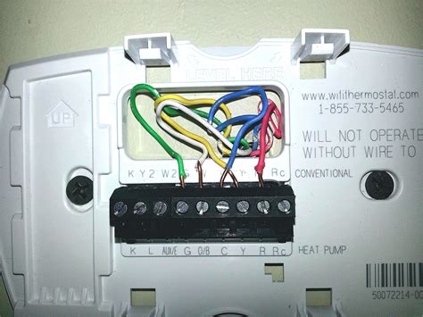 Honeywell Non Programmable Thermostat Wiring