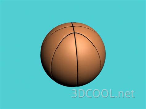 篮球 3D模型 免费下载 - 3DCOOL 3D酷站