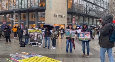Baloch National Movement, Germany Chapter, stages protest in solidarity ...