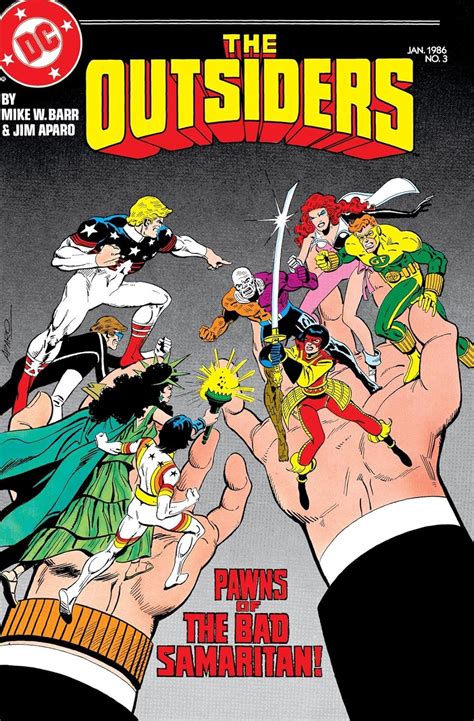 The Outsiders (1985-1988) #3 eBook : Barr, Mike W., Aparo, Jim, Aparo ...