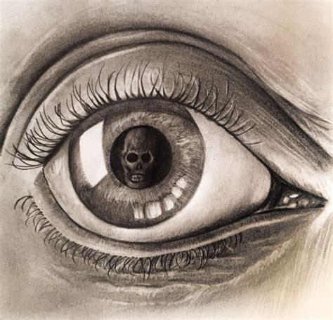 How To Draw Dead Eyes - Drawing Word Searches