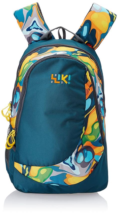 Wildcraft Wiki Daypack 25 liters Green Casual Backpack (8903338048626 ...