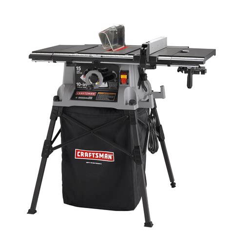 Craftsman 15 amp 10" Table Saw with Stand 28642 - Tools - Bench ...