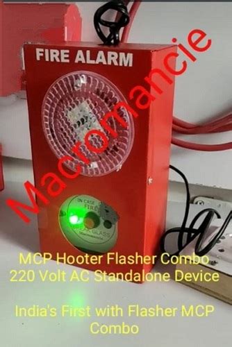 Standalone MCP Flasher Hooter Combo 220 volt AC Supply Supplier ...