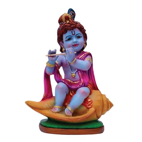 Bring Divine Vibes With Shankhu Krishna Statue | Arte House