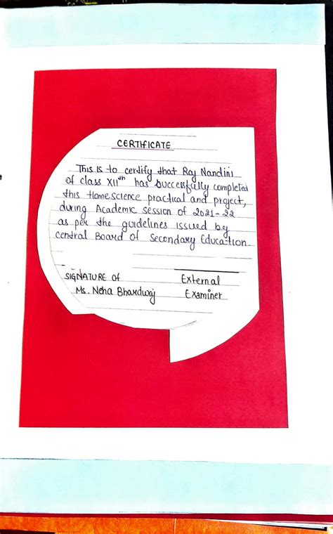 Home Science Project Class 12 的图像结果