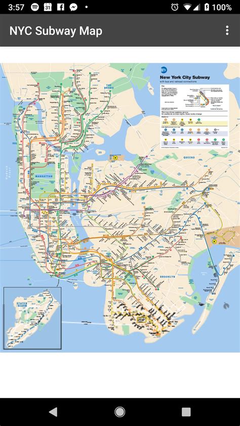 Map of NYC Subway: offline MTA Latest Version 4.0.0 for Android
