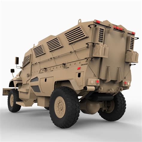 MRAP Mine Resistant Ambush Protected Vehicle 3D Model .max .obj .3ds ...
