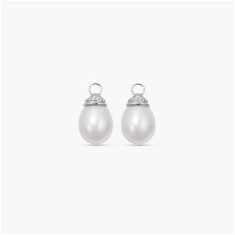 Pearl and Diamond Detail Detachable Drops – Kiki McDonough
