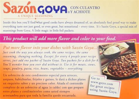 Www Goya Com Recipes Sazon | Besto Blog