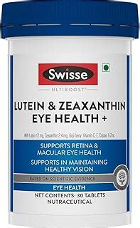 AREDS 2 EYE VITAMINS W LUTEIN ZEAXANTHIN BILBERRY EXTRACT SUPPORTS EYE ...