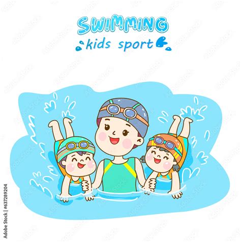 Swim Cartoon 的图像结果