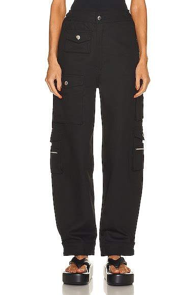EB Denim Cargo Pant in Black | FWRD