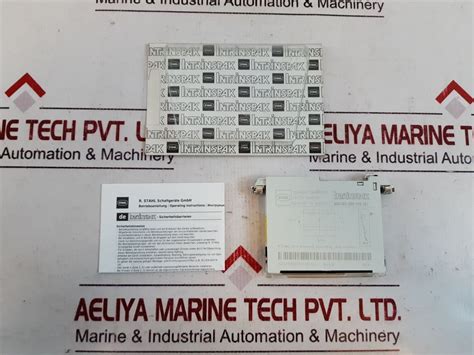 R.Stahl 9001/01-280-110-101 Safety Barrier – Aeliya Marine