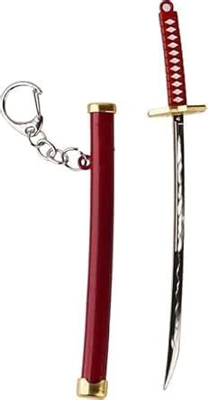 LITTLEMORE - Animated Metal Katana Key Chain with Cover - Multicolor ...