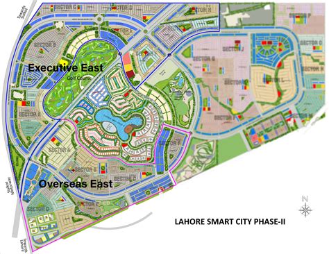 Download Lahore Smart City Map - One Point Estate