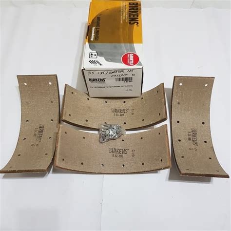 Jual Brake Lining / Kampas Rem / Lining PS Canter 125 / 135 / 136 ...