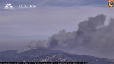 New Fire Ignites North of Big Bear in Holcomb Valley, Named Gold Fire ...