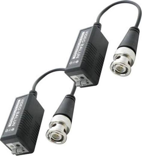 Yessr Power Solutions BNC Video Balun Coaxial CCTV camera connection ...