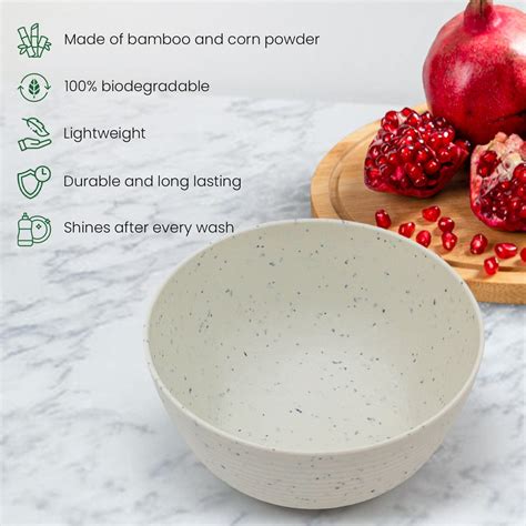 Daily-Use Eco-Friendly Bamboo Fiber Bowl: Stylish & Sustainable