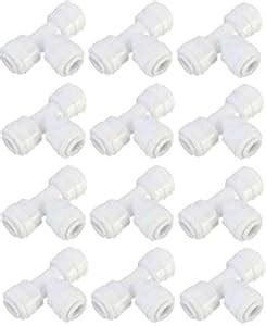 RO Elbows Connectors Three Side T Type 1/4 inch All Sides QC for RO ...
