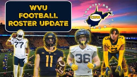 4/17 WVU Football Roster Update | West Virginia Mountaineers 2025 ...
