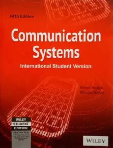 Communication Systems Fifth (5th) Edition (Simon Haykin ) English ...