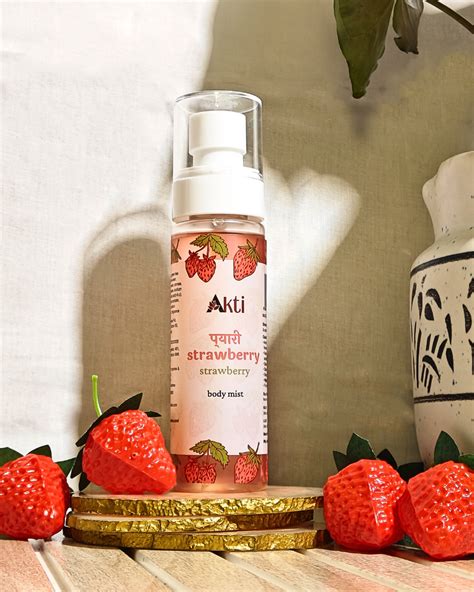 Akti Body Mist - Pyaari Strawberry - Strawberry | 100 ml – Akti Cosmetics