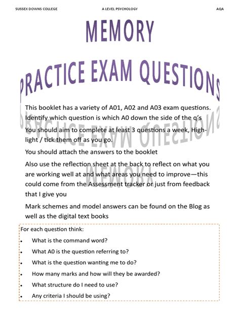 Practice Memory Test 的图像结果