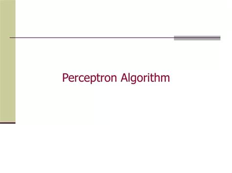 Image result for Perceptron Style Algorithm