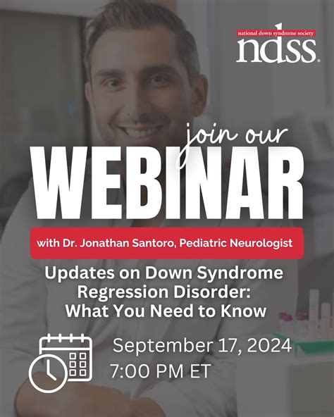 Learn about Down Syndrome Regression Disorder (DSRD) | National Down ...