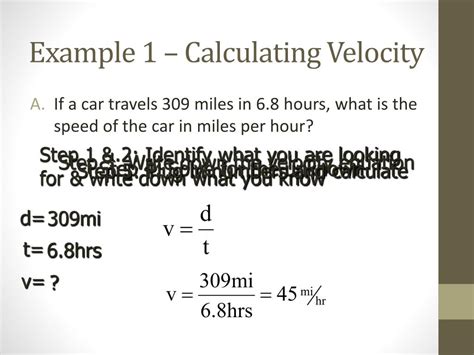 Image result for How to Calculate Speed Using Velocity