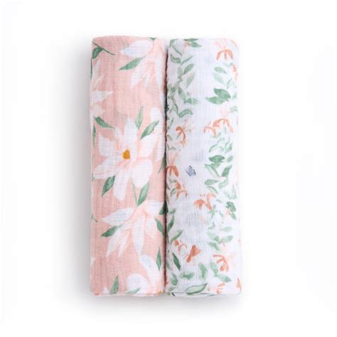 aden + anais Essentials Muslin Swaddle Blankets, Newborn Receiving ...