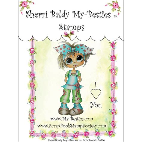 My-Besties MYB81 Clear Stamp, Patch Work Pattie, 4-Inch x 6-Inch ...