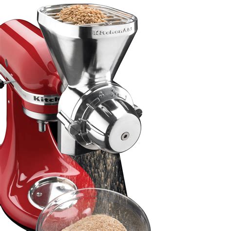 Grain Mill Stand Mixer Attachment at Leslie Hackett blog
