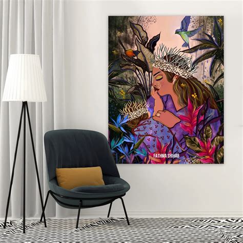 Mother Nature's Kiss Wall Art – Myindianthings