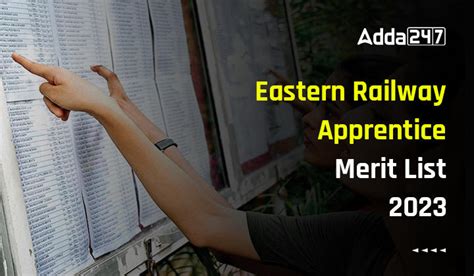Eastern Railway Apprentice Merit List 2023, Direct Link to Download PDF