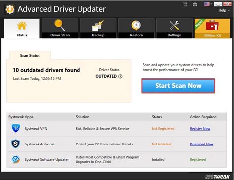 Device Driver Update Scan 的图像结果