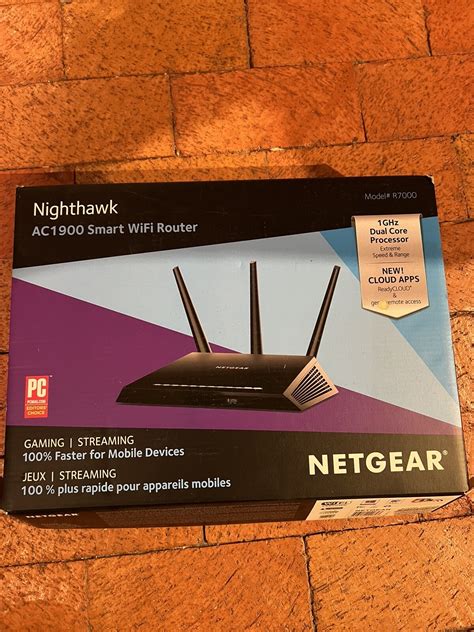 NETGEAR Nighthawk AC1900 Smart WiFi Router (‎R7000-100NAS) 606449134124 ...