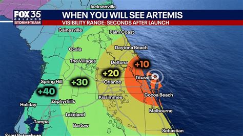 Artemis II visibility map: These Florida, Georgia cities will see ...