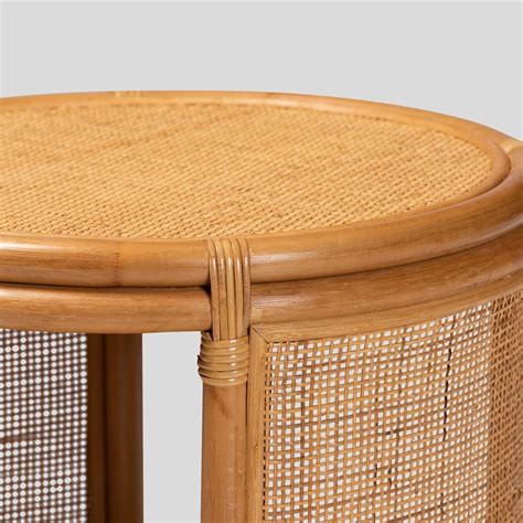 Modern Bohemian End Table – bali & pari