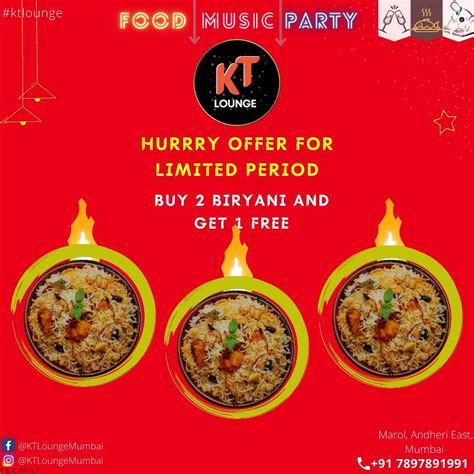 Menu at KT Lounge, Mumbai