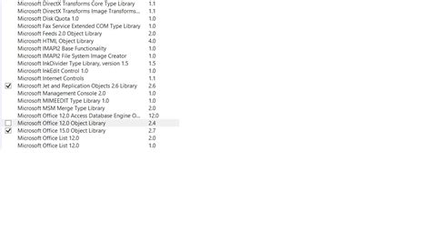 Excel Object Library 的图像结果