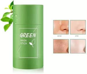 Extraposh Green Tea Purifying Clay Mask Anti Acne Cleaning Solid Mask ...