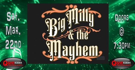 Big Milly & the Mayhem, 8109 S Cass Ave, Darien, IL, United States ...
