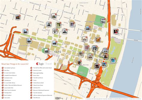 Printable Map Of St Louis