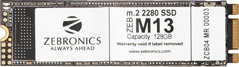 Amazon.in: Buy Zebronics ZEB-M13 128GB Solid State Drive (SSD), with M ...